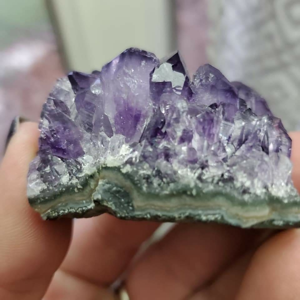 Amethyst Geode Piece - Picture 2 of 6